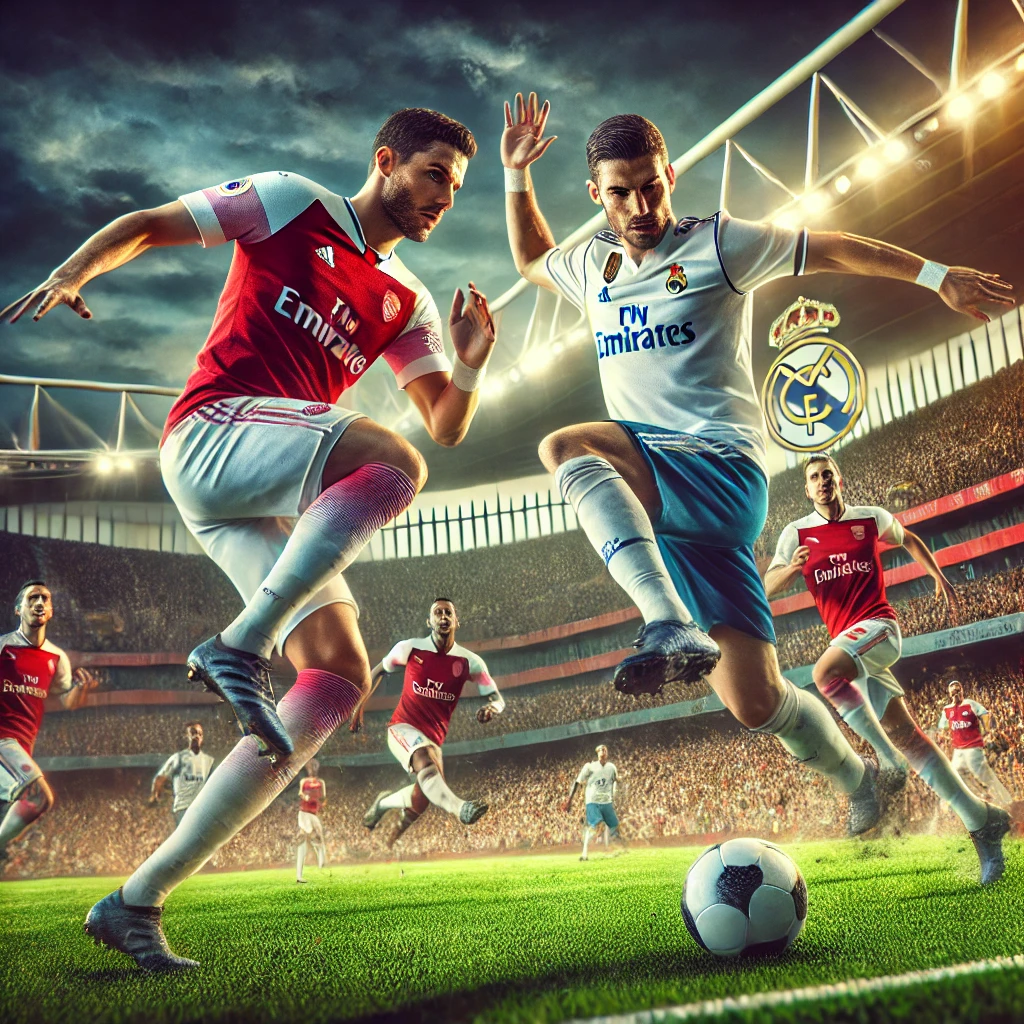 아스널 대 레알 마드리드 관련 이미지