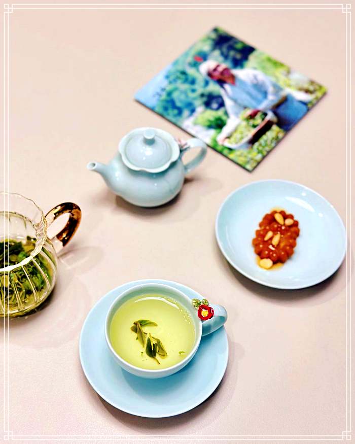 경남 하동 맛집 토담집, 4가지 차, 디저트, 다식, 프리미엄 티 코스