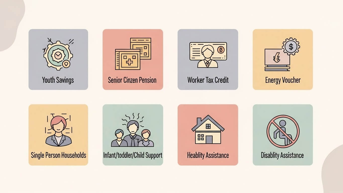 주요 지원금 제도 및 변경사항