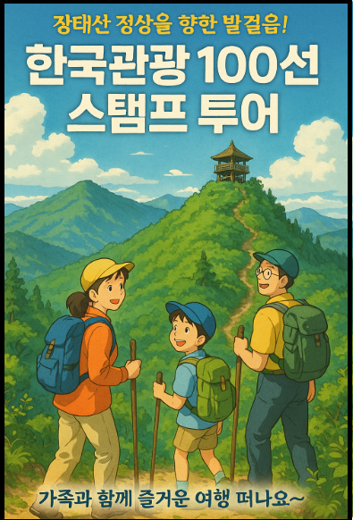 한국관광 100선 스템프투어 홍보 포스터