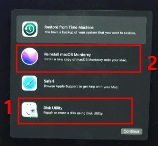 오래된 맥 포맷 방법