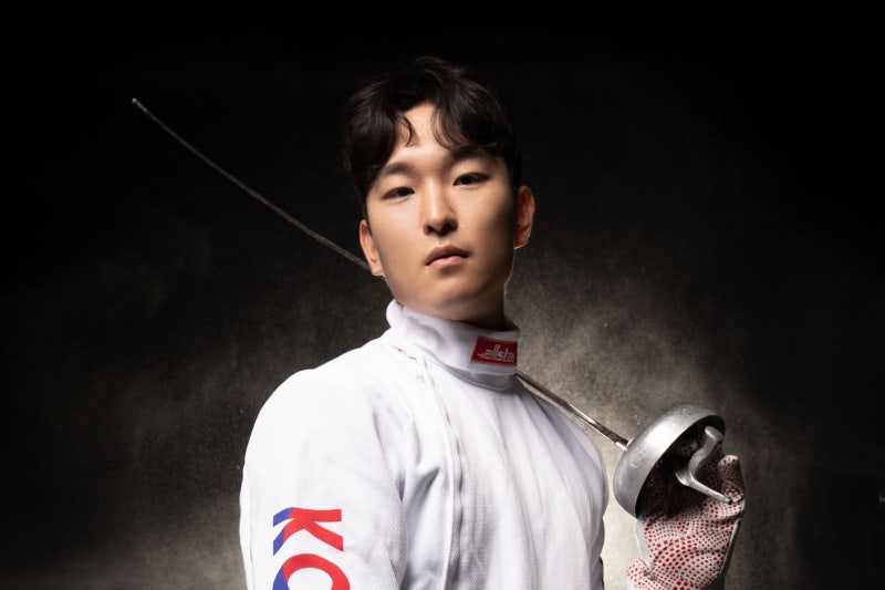 2024 파리올림픽 김재원 펜싱 선수 | 출처: 네이버 스포츠