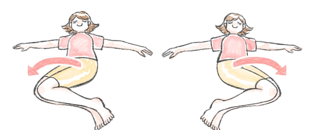 오른쪽 허리 통증 스트레칭