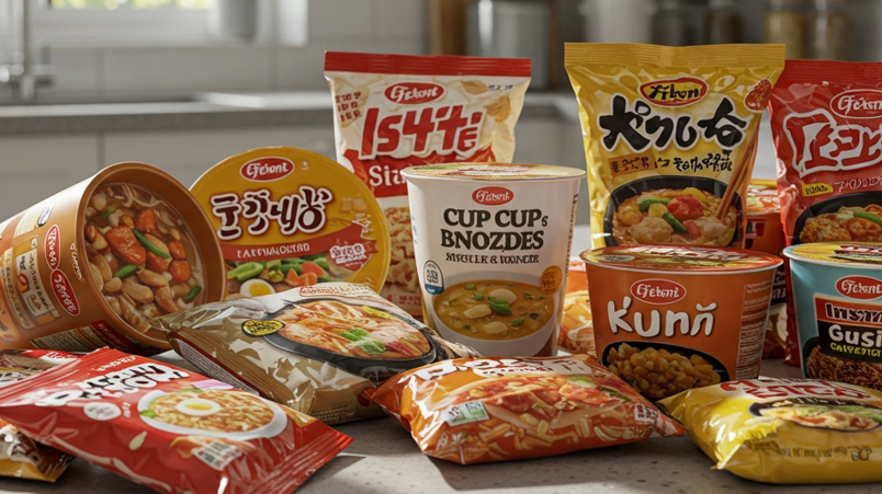 인스턴트 식품-사진