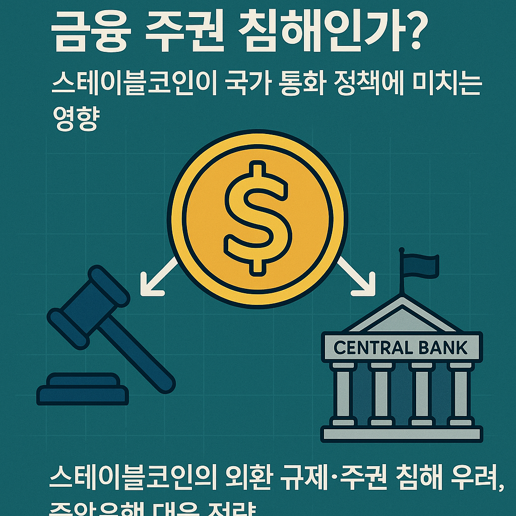“외환 규제 무력화? 스테이블코인이 가져올 진짜 위험”