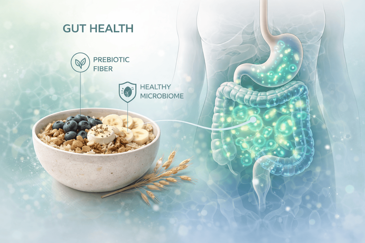 장건강 개선을 위한 오트밀의 역할