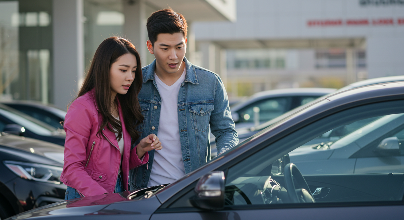 중고차 연식과 감가 기준