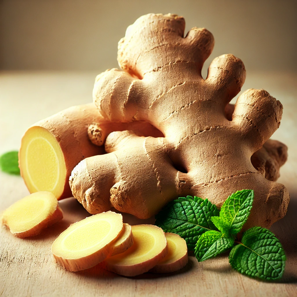 생강차 효능과 생강 활용법을 상상하기위한 생강의 이미지