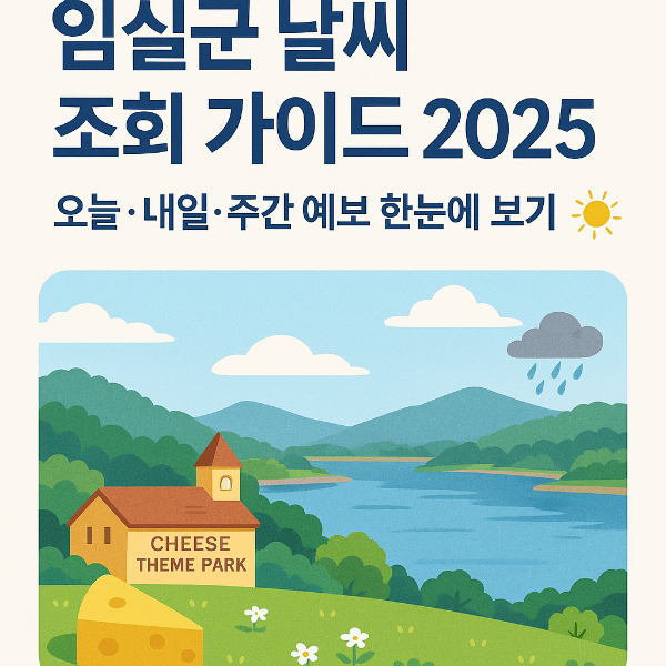 임실군 날씨 조회