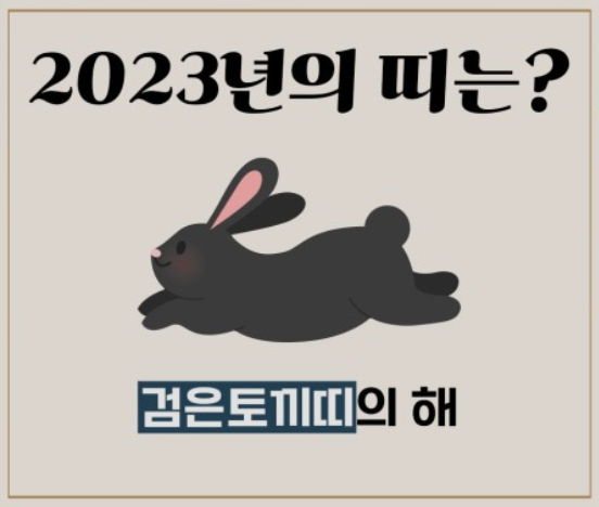 2023년검은토끼띠해썸네일