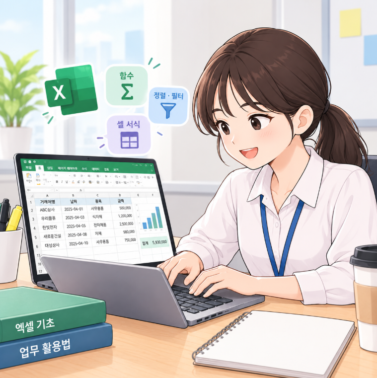 신입사원 엑셀 기초와 실무 활용법