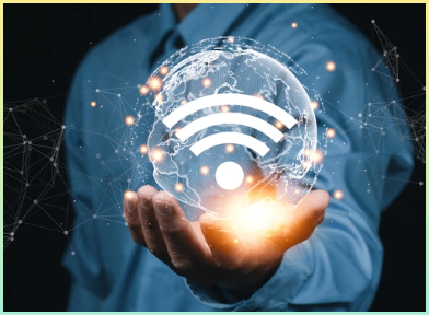 와이파이를 다스릴 수 있어 보이는 공격자를 시각화한 사진