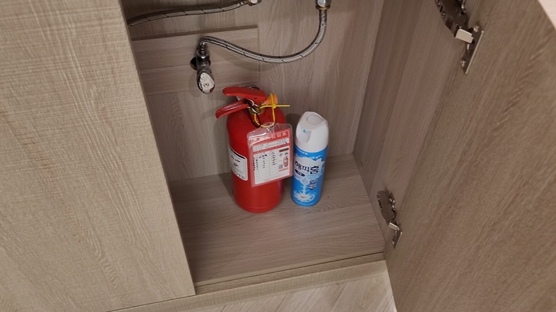 쏠비치 진도 리조트 D동 주방 서랍2