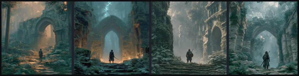 GPT 탬플릿 생성 게임 그래픽 이미지 Midjourney