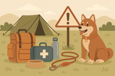반려동물과 캠핑준비