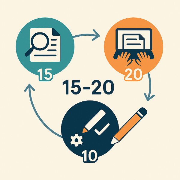 ‘15-20-10’만 습관화해도 속도는 절반으로 줄어든다 사진
