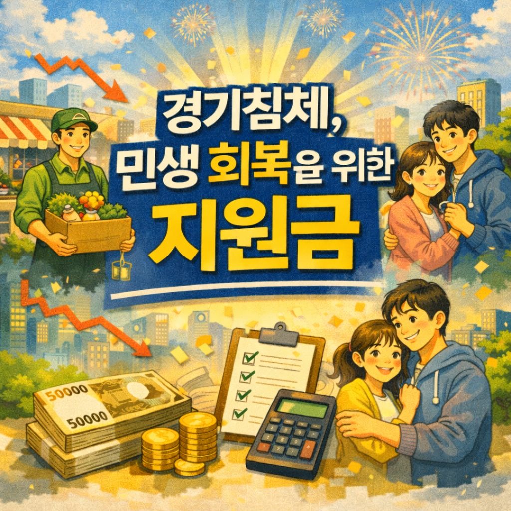 민생지원금 관련 사진첨부