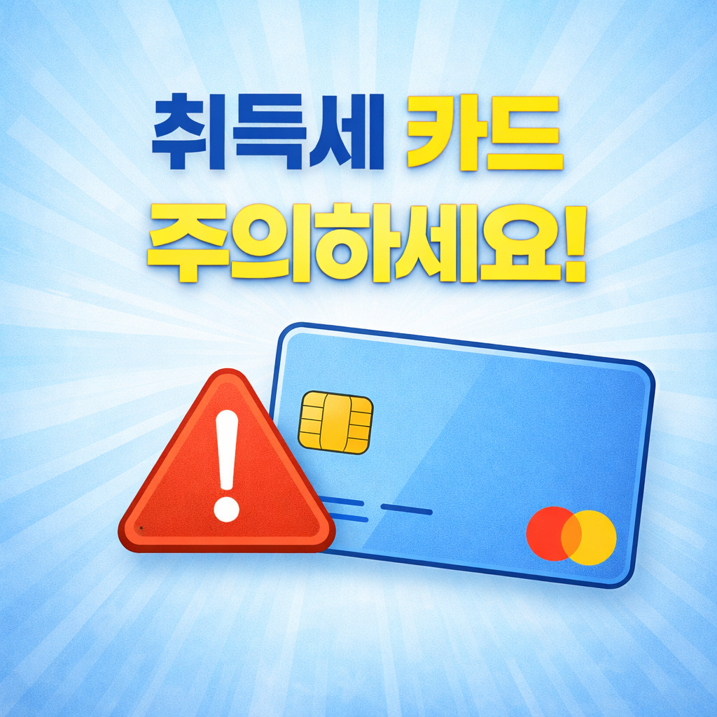 취득세 카드납부