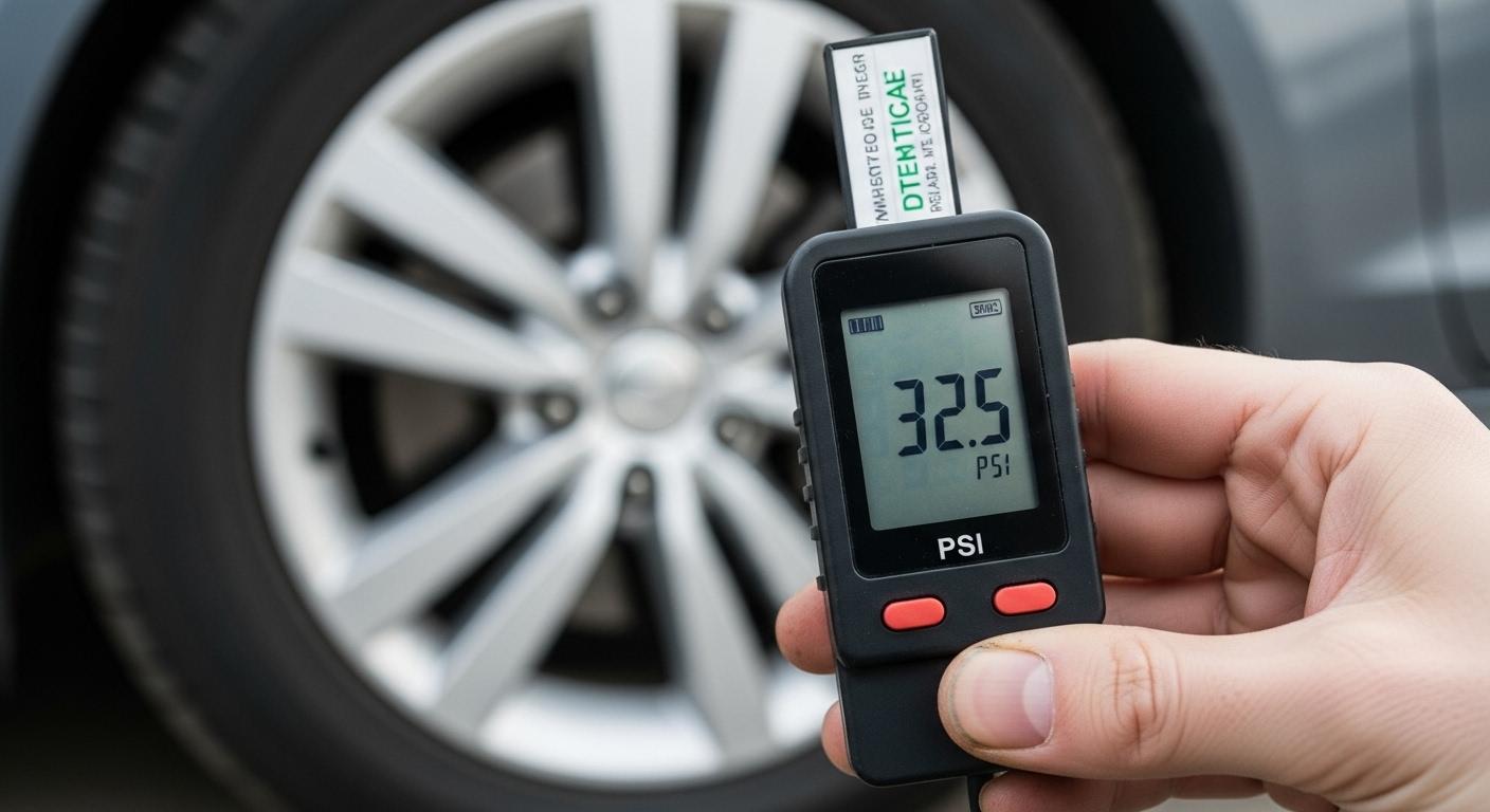 자동차 타이어 압력 수치