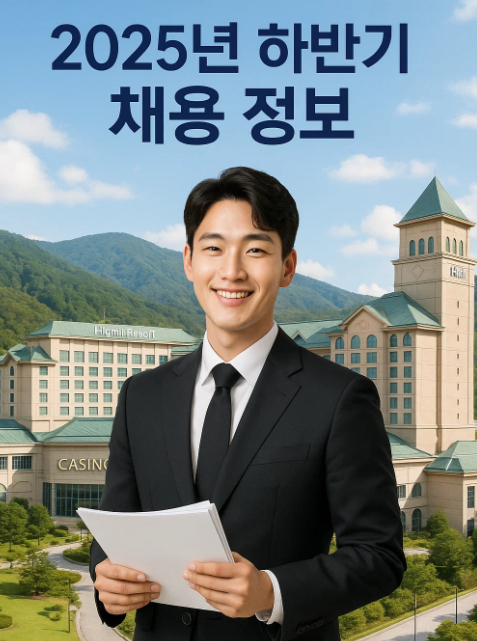 2025년 하반기 강원랜드 채용 정보