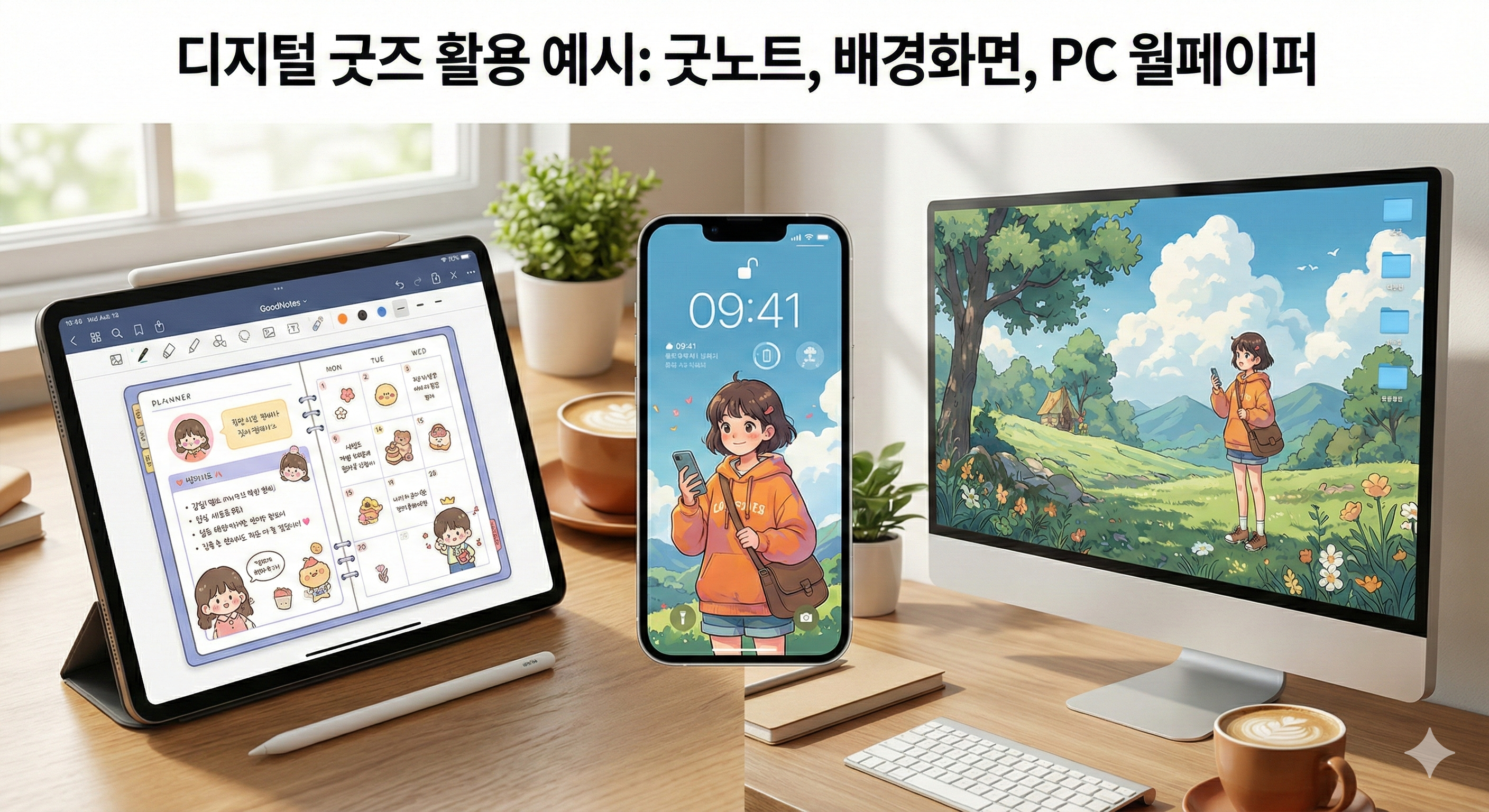 디지털 굿즈 활용 예시