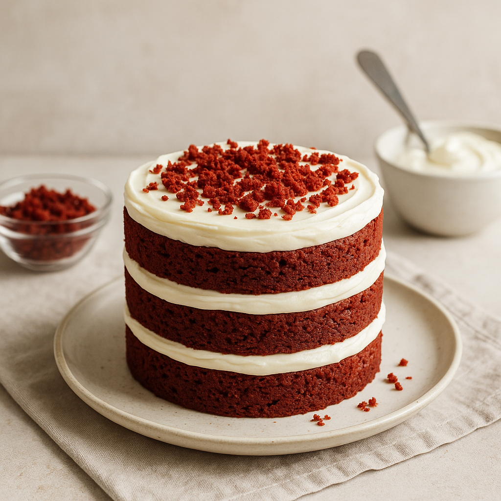 비건 레드벨벳 케이크