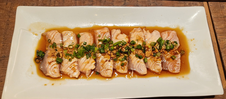 츠루동탄메뉴 연어 파향 간장양념