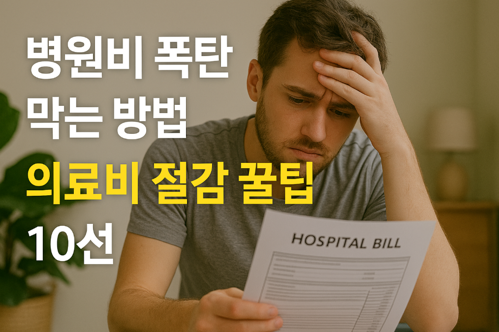 병원비 폭탄 막는 방법