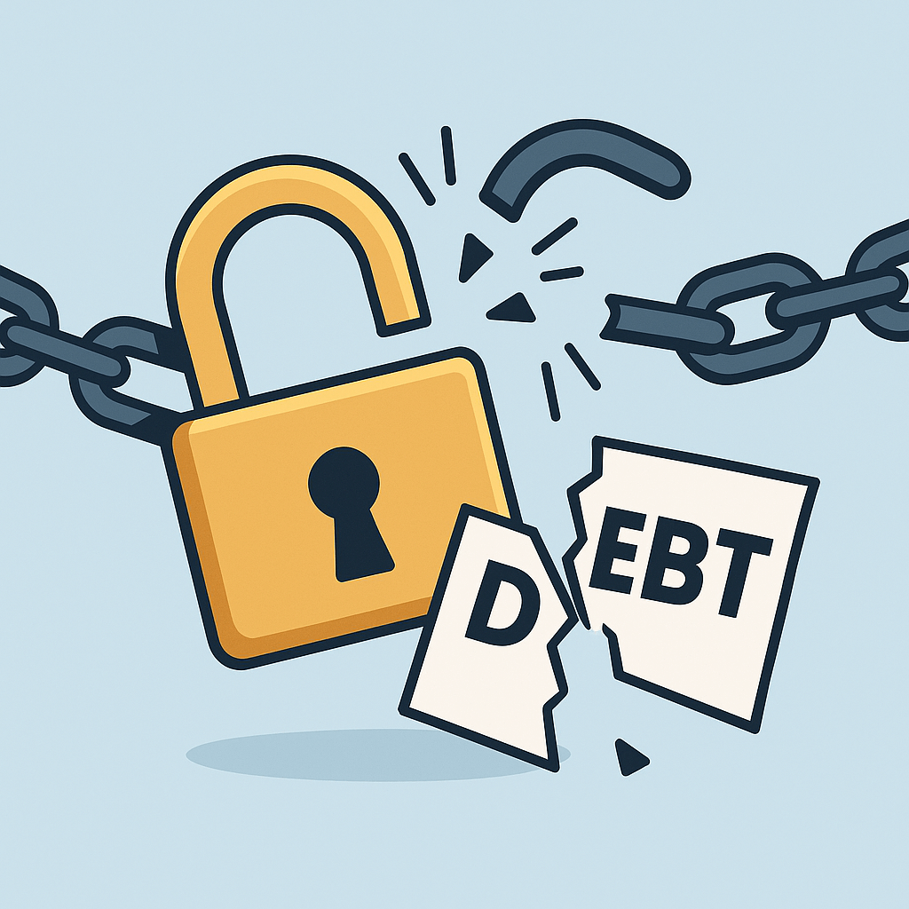 무담보 채무자 채무소각 가능성 설명 이미지