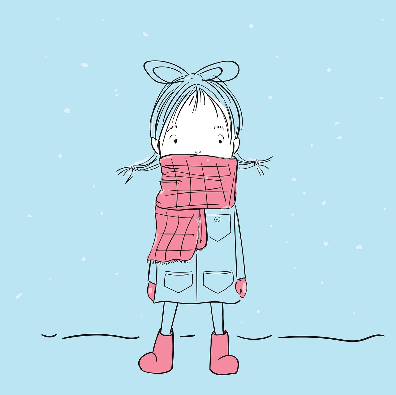 겨울철 직장인 출퇴근 관련 사진