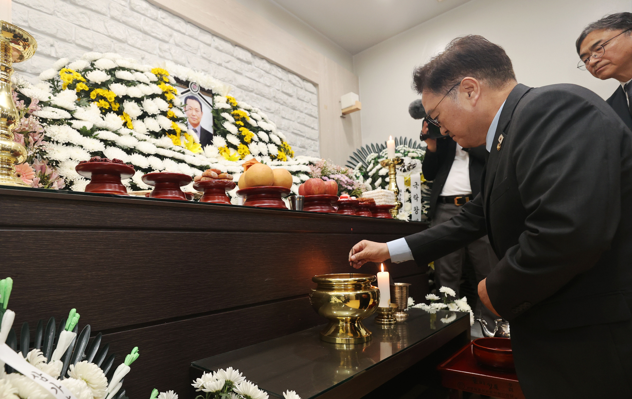 우원식 국회의장 김충현씨 조문