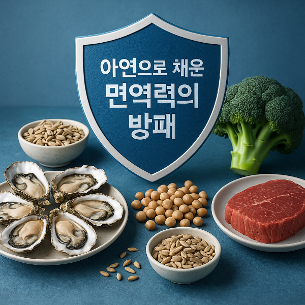 아연 풍부한 음식으로 면역력 강화하는 방법