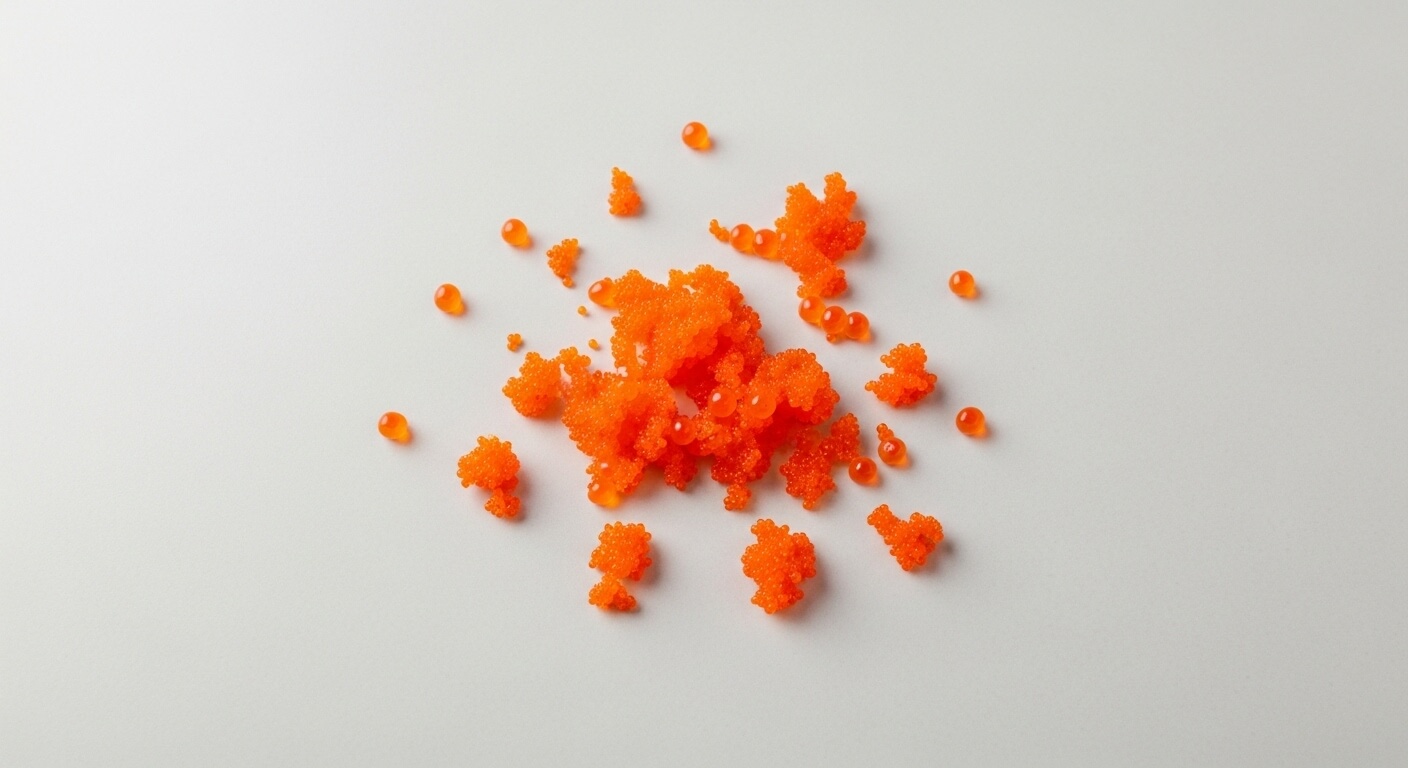 날치알: 경쾌한 식감과 색감의 매력