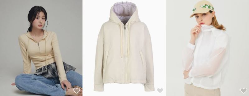 2025 가을 신상 비교