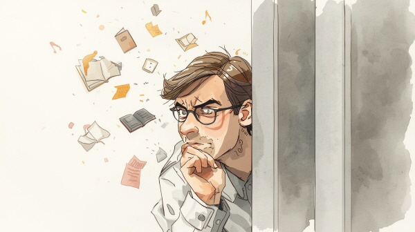 INTP는 자유로운 사고와 탐구를 중요하게 여기는 유형입니다. 혼자 깊이 생각하는 시간을 좋아하고, 새로운 아이디어와 가능성을 끊임없이 탐색하려 합니다에 관한 그림