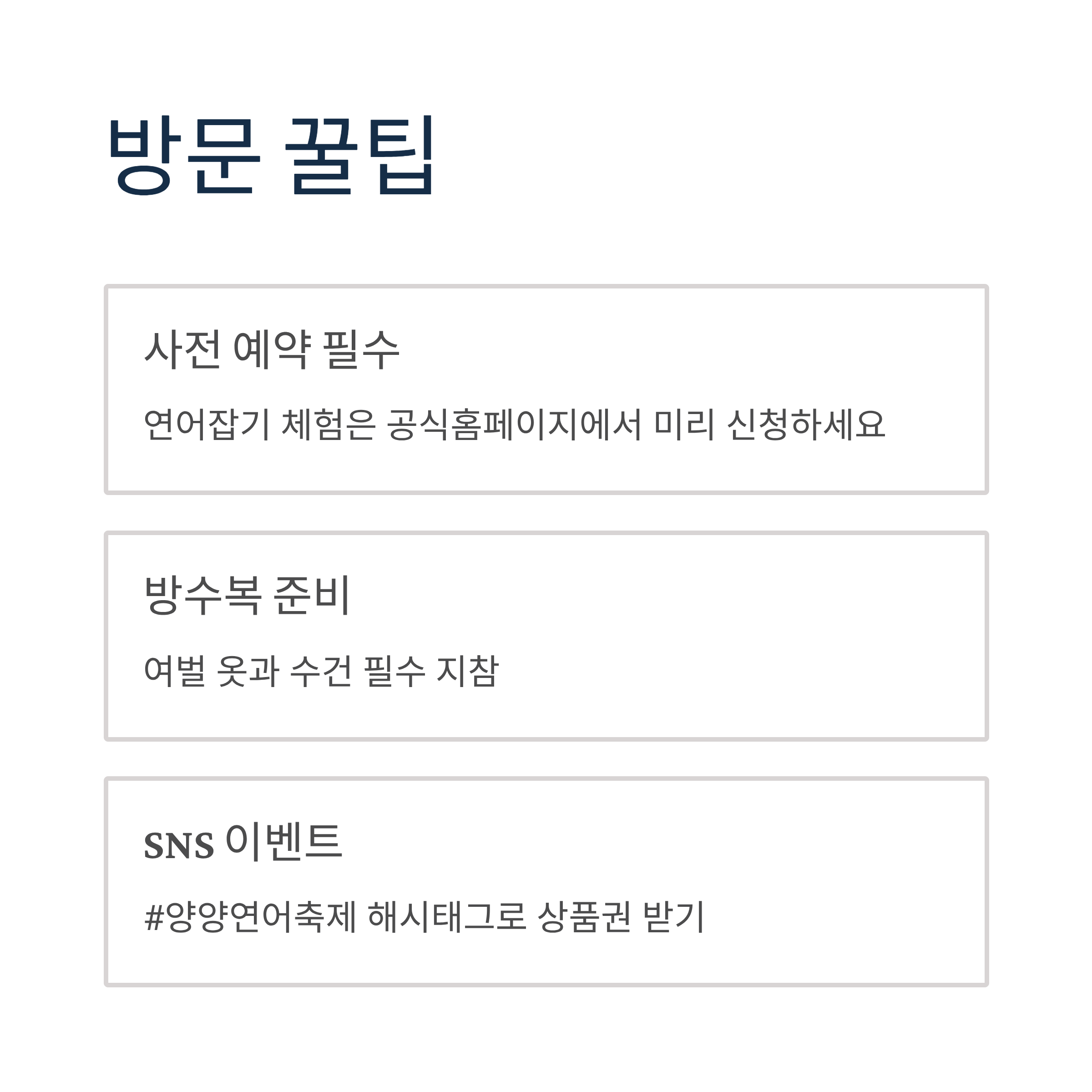 2025 양양 연어축제 일정 총정리|남대천 연어잡기 체험부터 먹거리·공연까지 가족여행 필수코스