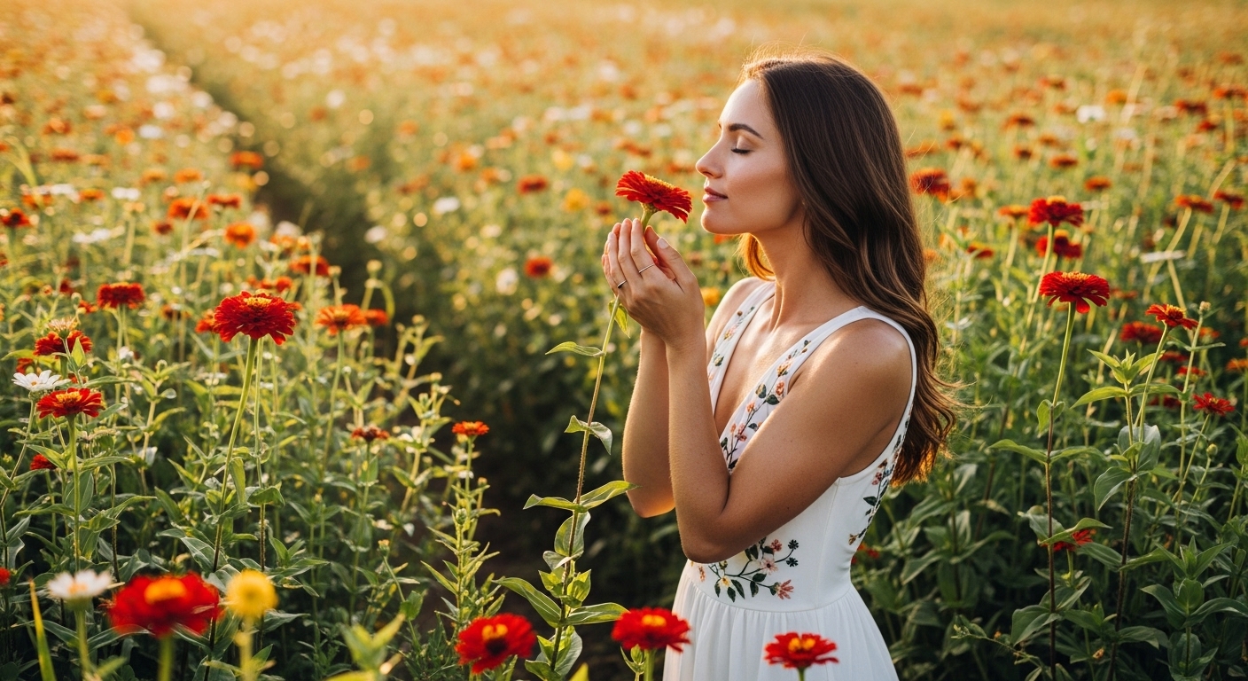 색상별 백일홍 꽃말과 감성 캘리그라피 문구 60선