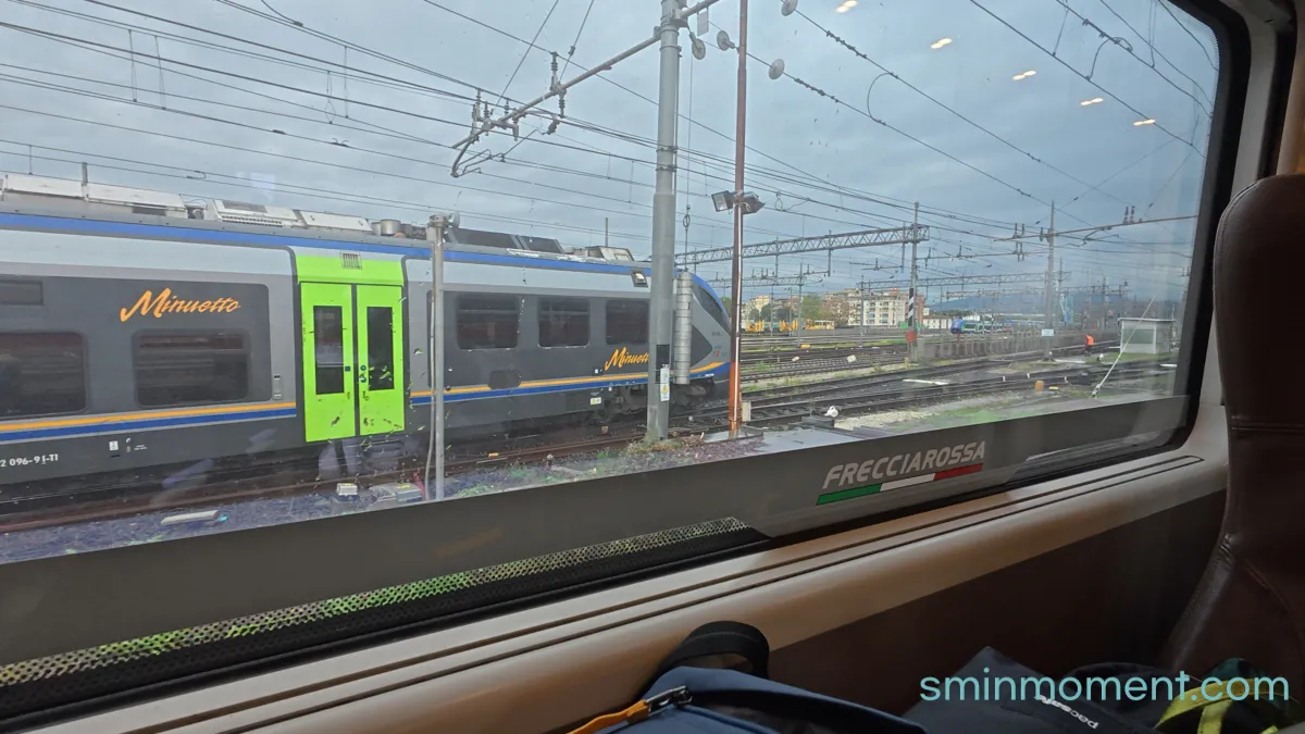 이탈리아-피렌체-아침-산타마리아노벨라역-로마-테르미니역-트랜이탈리아-바깥풍경