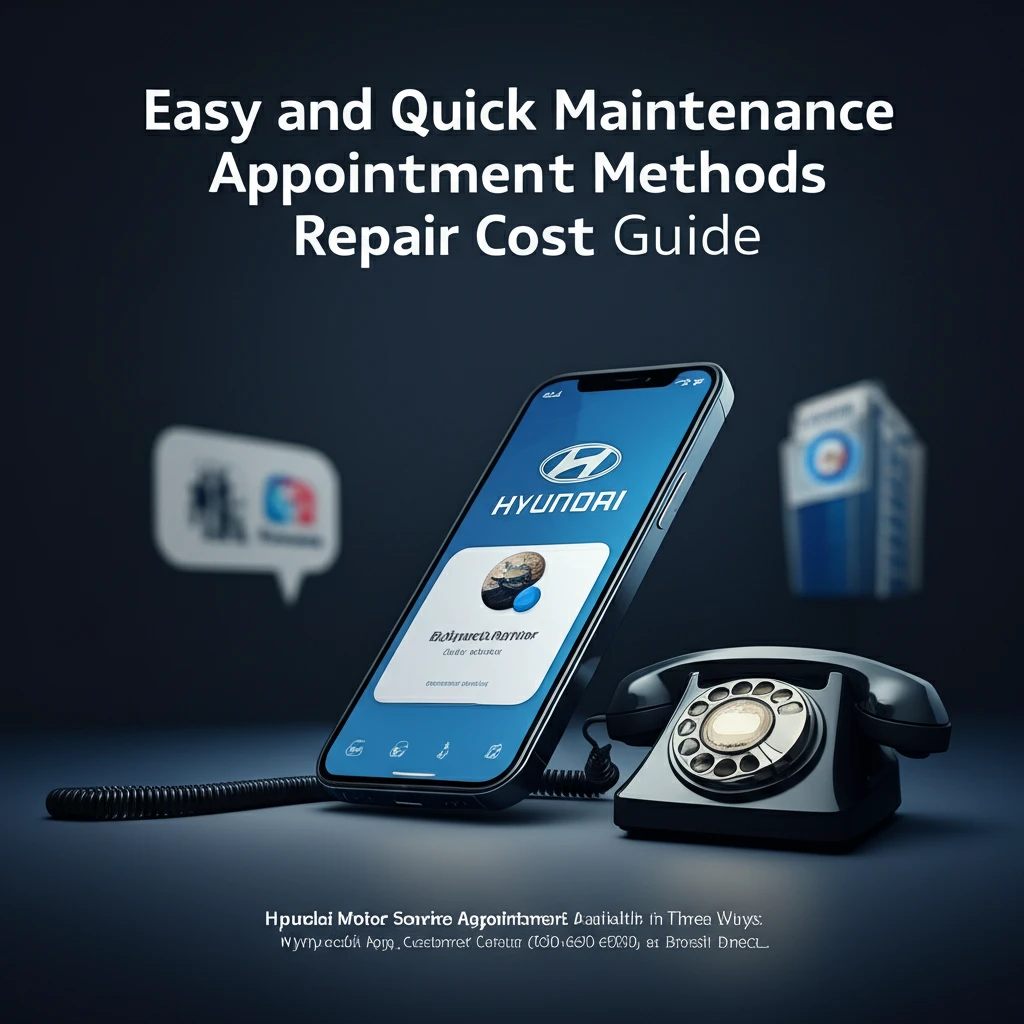 태안 현대차 블루핸즈 위치와 소모품 ..