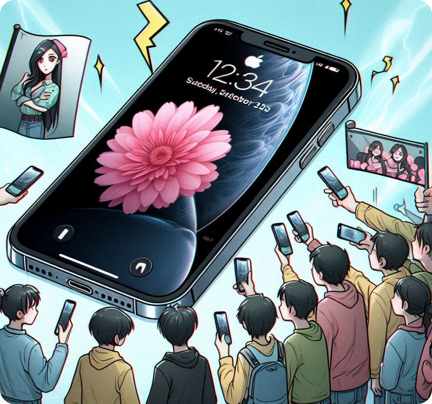 iPhone 16 display refresh rate limited 