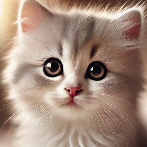 고양이수염 관련 사진이다. 귀여운 아기 고양이의 얼굴이다.