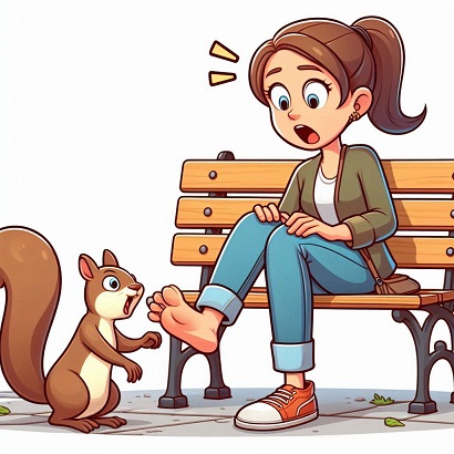 엄지발가락에 이상을 느끼는 여자