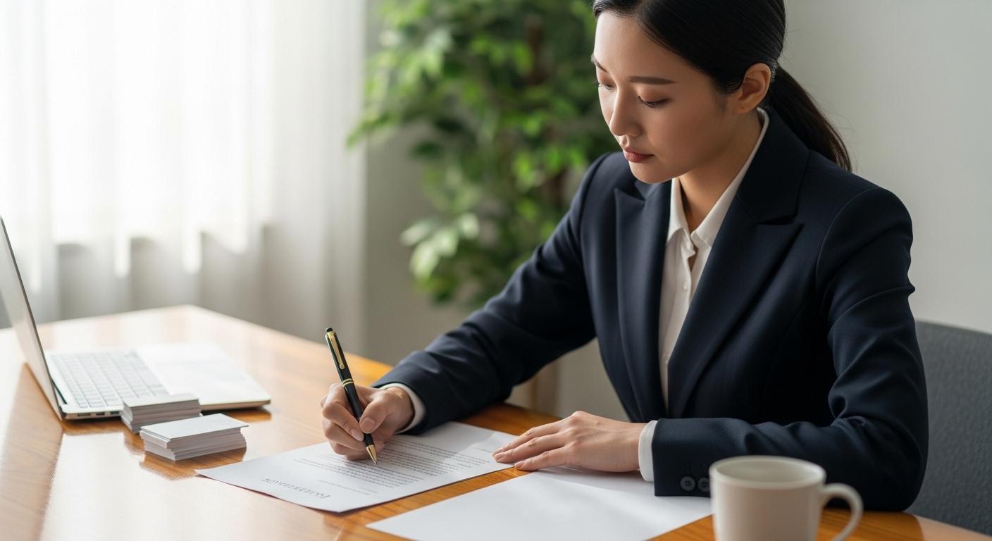 사직서 작성방법