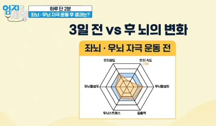 좌뇌-우뇌-자극-2분-운동-결과-데이터-사진