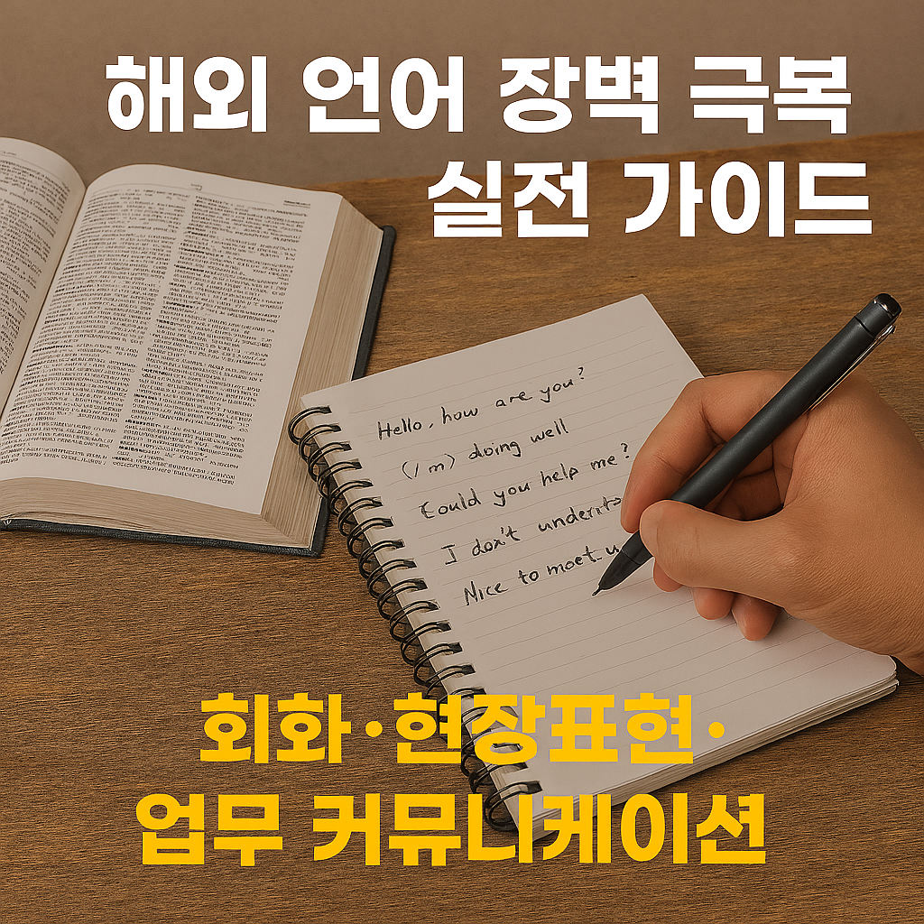 해외 언어 장벽 극복 실전 가이드