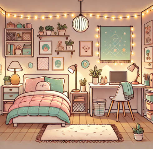 청소년 방 무드등 &amp; 조명 인테리어