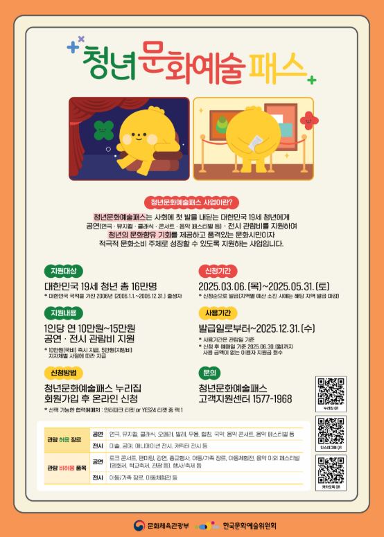 2025-청년문화예술패스-15만원지원-신청방법-신청기간-잔액조회