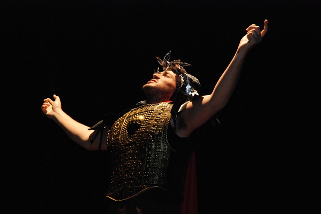 로마시대 연극 사진