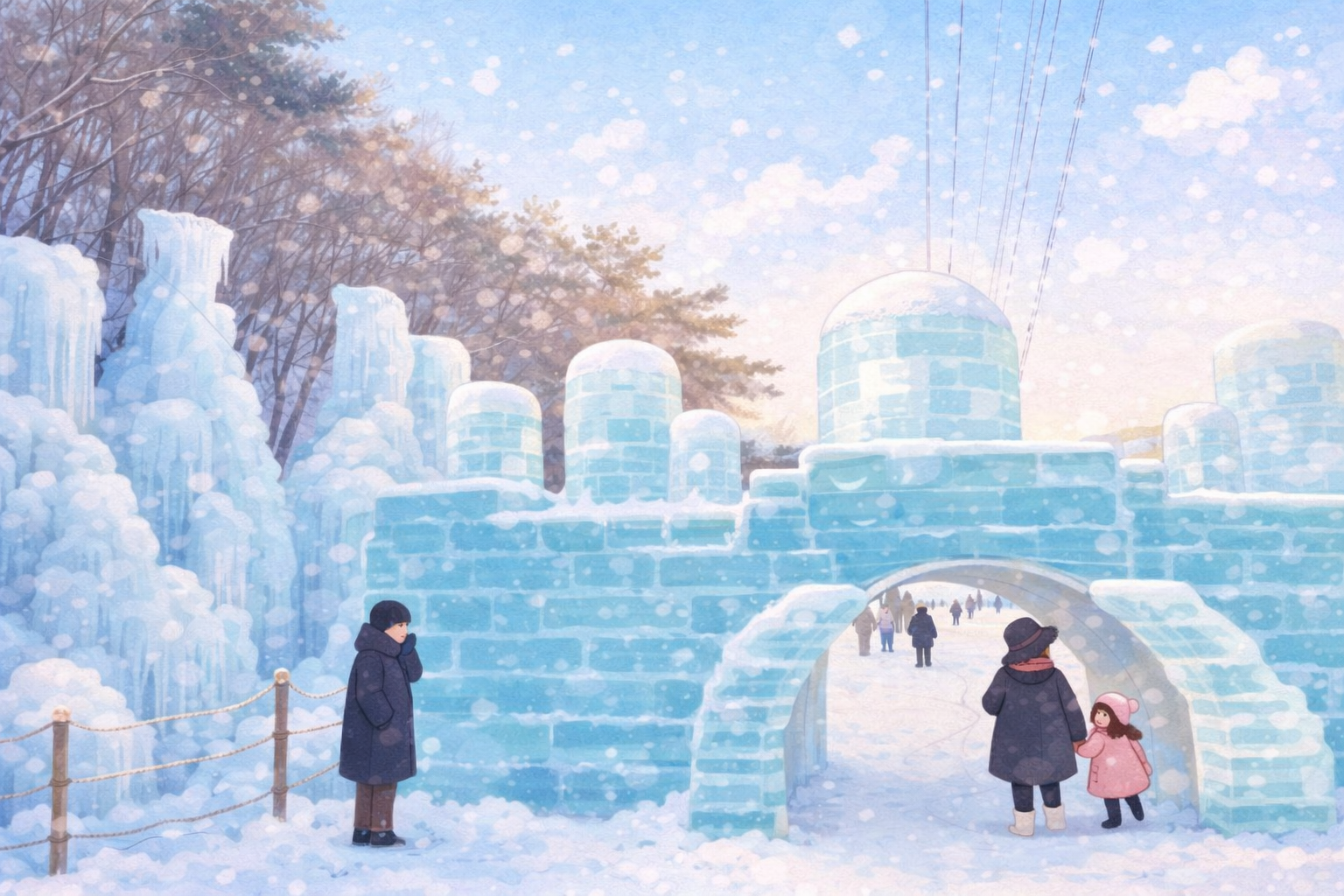 안동 암산얼음축제