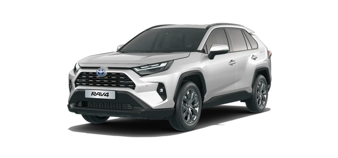 토요타 라브4 하이브리드-외관-화이트